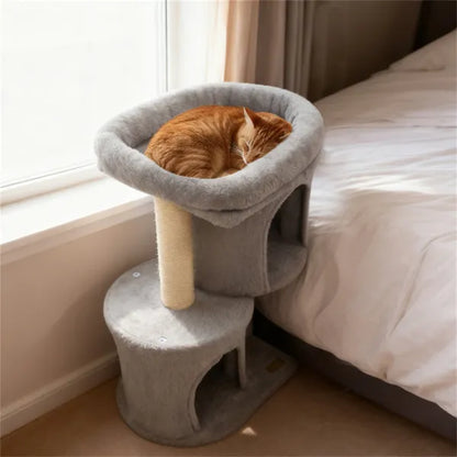 26-Inch Cat Tree with Two Condos, view 3