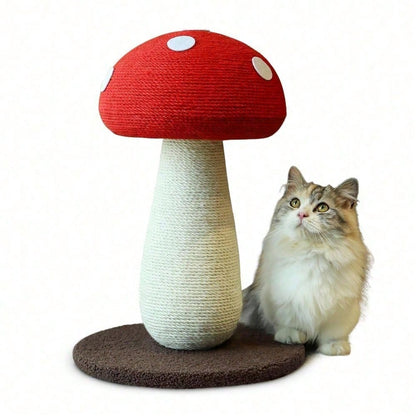 Mushroom Sisal Scratching Post, view 2