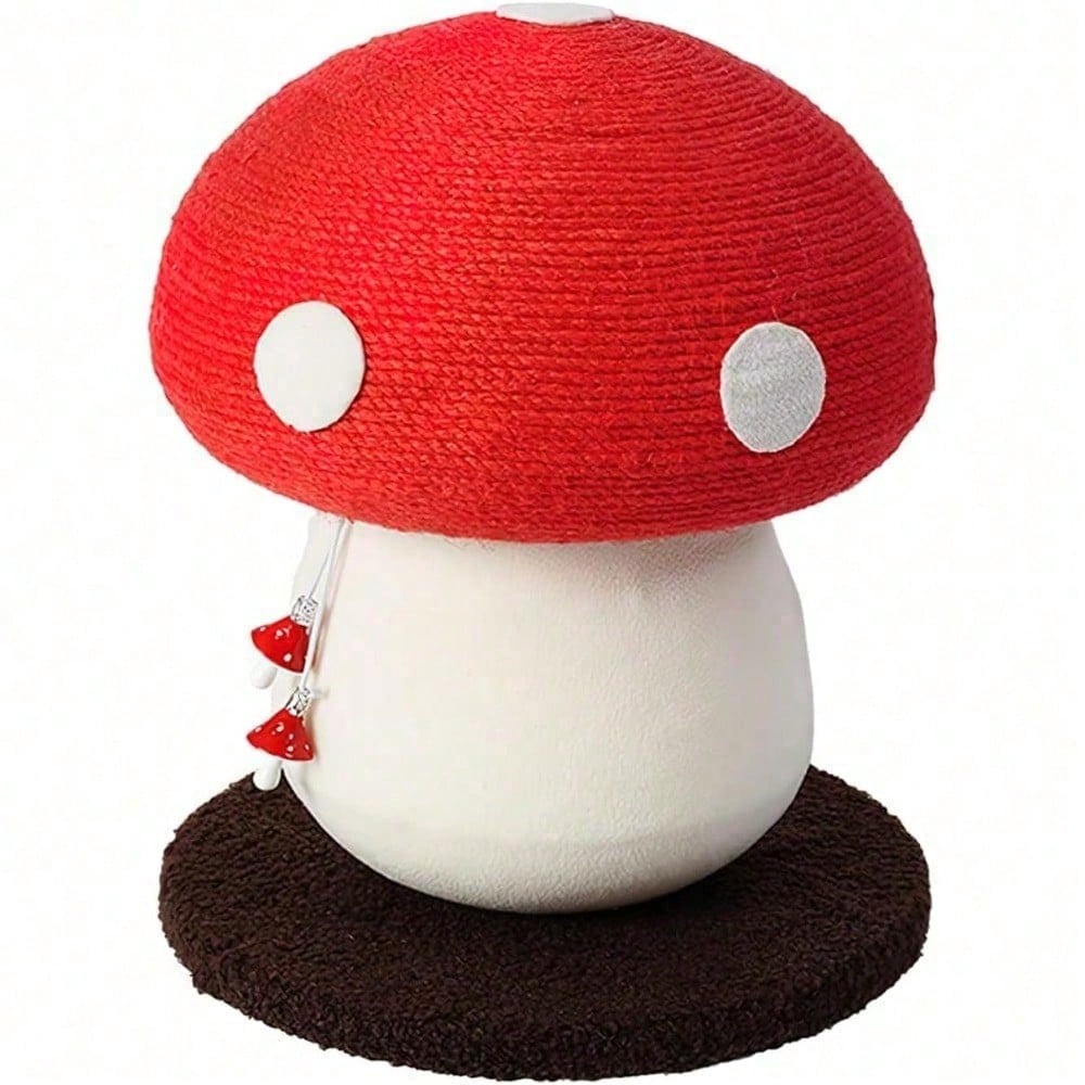 Mushroom Sisal Scratching Post
